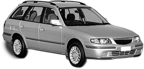 Oglinda Completa Stanga MAZDA 626 V Station Wagon (GW) din 1998 - 2002, Auto, Reglaj electric
