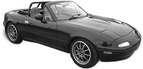 Set stergatoare auto MAZDA MX-5 I (NA) din 1990-1998, Derby, din cauciuc siliconat rezistent