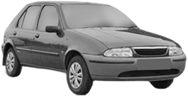 Oglinda Completa Stanga MAZDA 121 III Hatchback Van (JASM, JBSM) din 1996 - 2002, Auto, Reglaj mecanic