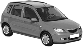 Oglinda Completa Dreapta MAZDA 2 (DY) din 2003 - 2007, Auto, Reglaj mecanic