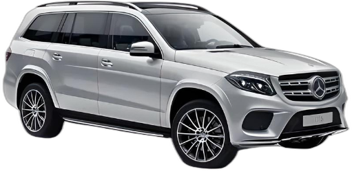 Set Covorase Auto Si Tavita Portbagaj MERCEDES-BENZ GLS (X166) din 2015-2019, Cauciuc, Protectie Porbagaj, 4x Stickere auto cu MERCEDES-BENZ