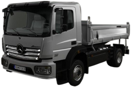 Set covorase Camion Tir MERCEDES-BENZ ATEGO 3 din 2013, Auto, 4x Stickere auto cu MERCEDES-BENZ