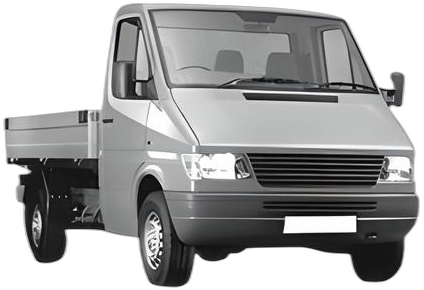 Oglinda Completa Stanga MERCEDES-BENZ SPRINTER 2-t Platform/Chassis (B901, B902) din 1995 - 2006, Auto, Reglaj manual