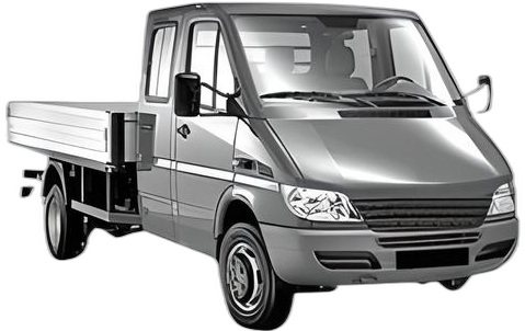 Oglinda Completa Stanga MERCEDES-BENZ SPRINTER 5-t Platform/Chassis (B905) din 2001 - 2006, Auto, Reglaj manual