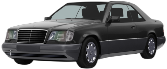 Oglinda Completa Stanga MERCEDES-BENZ E-CLASS Coupe (C124) din 1993 - 1997, Auto, Reglaj mecanic
