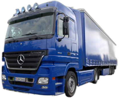 Set Huse Scaune Camion Tir MERCEDES-BENZ ACTROS MP2 / MP3 din 2002-2009, Auto, Model CLASSIC, Culoare Rosu, 4x Stickere auto cu MERCEDES-BENZ