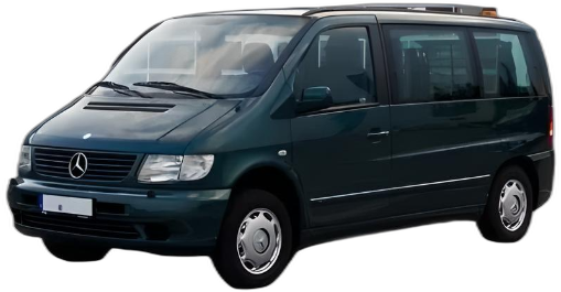 Oglinda Completa Dreapta MERCEDES-BENZ VITO Van (W638) din 1997 - 2003, Auto, Reglaj manual