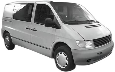 Oglinda Completa Dreapta MERCEDES-BENZ VITO Bus (W638) din 1996 - 2003, Auto, Reglaj manual
