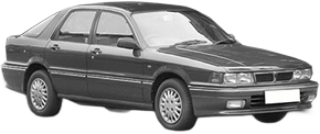 Set stergatoare auto MITSUBISHI GALANT VI (E3_A) din 1988-1992, Derby, din cauciuc siliconat rezistent