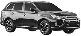 Set Covorase Auto Si Tavita Portbagaj MITSUBISHI OUTLANDER III Van (GF_W, GG_W) din 2013-2018, Cauciuc, Protectie Porbagaj, 4x Stickere auto cu MITSUBISHI