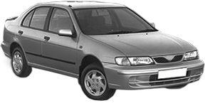 Oglinda Completa Stanga NISSAN ALMERA I (N15) din 1995 - 2000, Auto, Reglaj mecanic