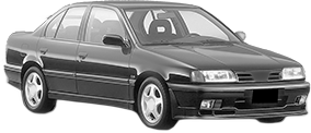 Oglinda Completa Stanga NISSAN PRIMERA (P10) din 1990 - 1996, Auto, Reglaj manual