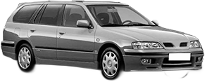 Oglinda Completa Stanga NISSAN PRIMERA Hatchback (P10) din 1990 - 1996, Auto, Reglaj manual