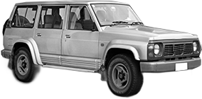 Oglinda Completa Stanga NISSAN PATROL III/2 Station Wagon (W260) din 1988 - 1995, Auto, Reglaj manual