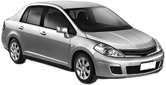 Set stergatoare auto NISSAN TIIDA Saloon (SC11) din 2007-2012, Derby, din cauciuc siliconat rezistent