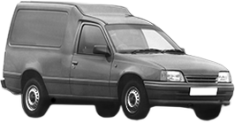 Oglinda Completa Dreapta OPEL KADETT E Combo (T85) din 1986 - 1994, Auto, Reglaj mecanic