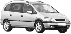 Oglinda Completa Stanga OPEL ZAFIRA A MPV (T98) din 1999 - 2005, Auto, Reglaj electric