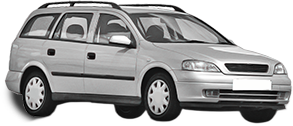 Oglinda Completa Stanga OPEL ASTRA G Estate (T98) din 1998 - 2004, Auto, Reglaj mecanic