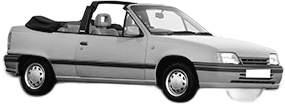 Oglinda Completa Dreapta OPEL KADETT E Convertible (T85) din 1986 - 1993, Auto, Reglaj mecanic