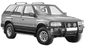 Set stergatoare auto OPEL FRONTERA A (U92) din 1992-1998, Derby, din cauciuc siliconat rezistent