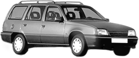 Oglinda Completa Stanga OPEL KADETT E Estate (T85) din 1984 - 1991, Auto, Reglaj mecanic