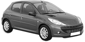 Oglinda Completa Stanga PEUGEOT 206+ (2L_, 2M_) din 2009 - 2013, Auto, Reglaj electric