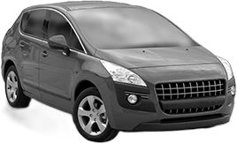Set Covorase Auto Si Tavita Portbagaj PEUGEOT 3008 Van (0U_) din 2009-2016, Cauciuc, Protectie Porbagaj, 4x Stickere auto cu PEUGEOT