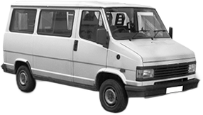 Oglinda Completa Dreapta PEUGEOT J5 Bus (290P) din 1990 - 1994, Auto, Reglaj manual