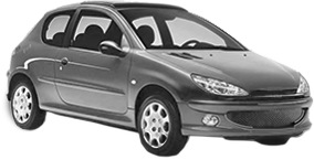 Oglinda Completa Stanga PEUGEOT 206 Hatchback (2A/C) din 1998 - 2012, Auto, Reglaj mecanic