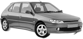 Oglinda Completa Stanga PEUGEOT 306 Hatchback (7A, 7C, N3, N5) din 1993 - 2002, Auto, Reglaj electric