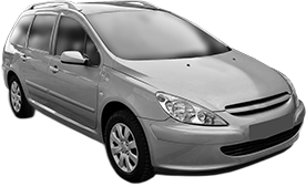 Oglinda Completa Stanga PEUGEOT 307 SW Estate Van (3E_, 3H_) din 2003 - 2009, Auto, Reglaj mecanic