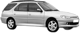 Oglinda Completa Stanga PEUGEOT 306 Break (7E, N3, N5) din 1997 - 2002, Auto, Reglaj mecanic