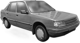 Oglinda Completa Dreapta PEUGEOT 309 Hatchback Van (10S, 3S) din 1985 - 1993, Auto, Reglaj mecanic
