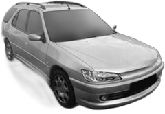 Oglinda Completa Dreapta PEUGEOT 306 Estate Van (N_, 7_) din 1997 - 2000, Auto, Reglaj mecanic
