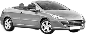 Oglinda Completa Dreapta PEUGEOT 307 CC (3B) din 2003 - 2009, Auto, Reglaj electric