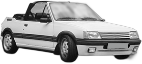 Oglinda Completa Dreapta PEUGEOT 205 I Convertible (741B, 20D) din 1986 - 1994, Auto, Reglaj manual