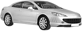 Oglinda Completa Dreapta PEUGEOT 407 Coupe (6C_) din 2005 - 2009, Auto, Reglaj electric