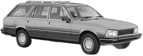 Oglinda Completa Stanga PEUGEOT 505 Break (551D) din 1982 - 1993, Auto, Reglaj mecanic