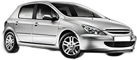 Oglinda Completa Stanga PEUGEOT 307 (3A/C) din 2000 - 2012, Auto, Reglaj mecanic
