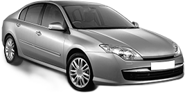 Set Covorase Auto Si Tavita Portbagaj RENAULT LAGUNA III (BT0/1) din 2007-2015, Cauciuc, Protectie Porbagaj, 4x Stickere auto cu RENAULT