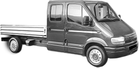 Kit trusa Set becuri H4 compatibila cu RENAULT MASTER II Platform/Chassis (ED/HD/UD) din 1997-2011, bec far, semnalizare , pozitie, iluminare numar, frana, plafoniera, stop frana