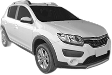 Set Covorase Auto Si Tavita Portbagaj RENAULT SANDERO/STEPWAY II (B8_) din 2013-2019, Cauciuc, Protectie Porbagaj, 4x Stickere auto cu RENAULT