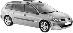 Tavita Portbagaj RENAULT MEGANE II COMBI din 2002-2009, Protectie Portbagaj Auto, Compatibil cu RENAULT