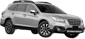 Set Covorase Auto Si Tavita Portbagaj SUBARU OUTBACK (BS) din 2014-2015, Cauciuc, Protectie Porbagaj, 4x Stickere auto cu SUBARU
