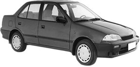 Oglinda Completa Dreapta SUZUKI SWIFT II Saloon (AH, AJ) din 1989 - 2001, Auto, Reglaj electric