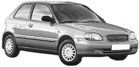 Oglinda Completa Dreapta SUZUKI BALENO Hatchback (EG) din 1995 - 2002, Auto, Reglaj electric