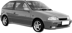 Oglinda Completa Dreapta SUZUKI SWIFT II Hatchback (EA, MA) din 1989 - 2005, Auto, Reglaj electric