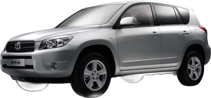 Set Covorase Auto Si Tavita Portbagaj TOYOTA RAV 4 III (_A3_) din 2005-2013, Cauciuc, Protectie Porbagaj, 4x Stickere auto cu TOYOTA