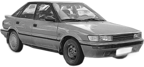 Kit trusa Set becuri H4 compatibila cu TOYOTA COROLLA Liftback (_E9_) din 1987-1993, bec far, semnalizare , pozitie, iluminare numar, frana, plafoniera, stop frana