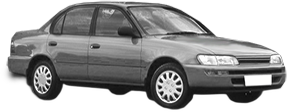 Oglinda Completa Dreapta TOYOTA COROLLA (_E10_) din 1992 - 1997, Auto, Reglaj mecanic